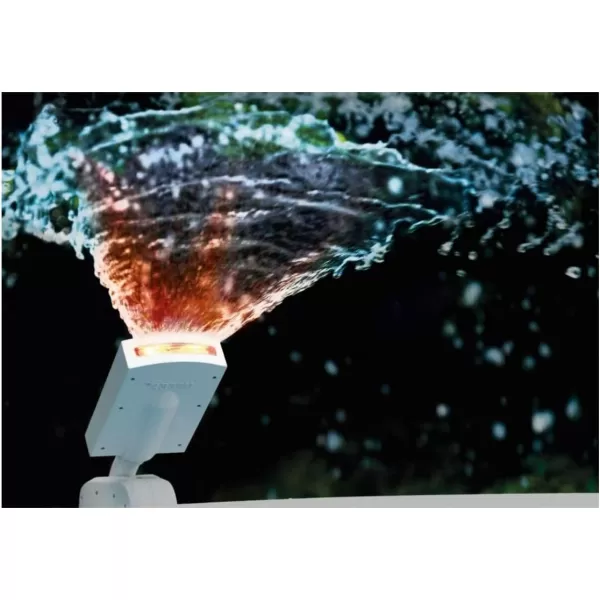 Intex MultiColor LED Pool Fountain for Above Ground Pools Fits Metal Frame and Ultra Frame Pools