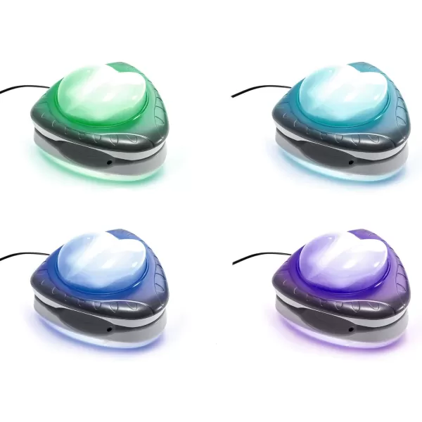 Intex Underwater LED Magnetic Above Ground Wall Pool Light with Magnetic Transmitter and 4 Options MulticolorWhiteWall Light