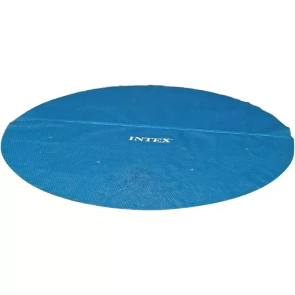 Intex 28014E Solar Pool Cover for 16ft Round Easy Set and Metal Frame Pools  Insulates Pool Water  Reduces Water Evaporation  Keeps Debris Out  Reduces Chemical Consumption95ft