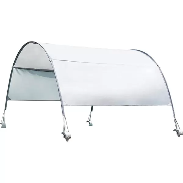 Intex 28054E Protective UPF 50 Plus Easy to Install Waterproof Canopy Cover for 9 Foot or Smaller Rectangular Swimming Pools Grey
