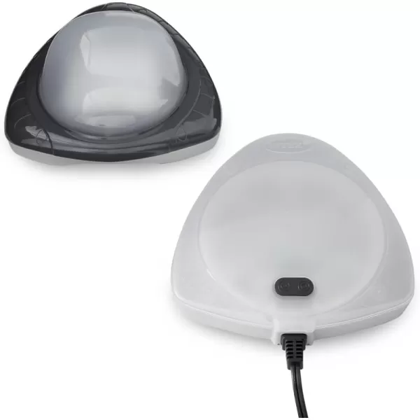 Intex Underwater LED Magnetic Above Ground Wall Pool Light with Magnetic Transmitter and 4 Options MulticolorWhiteWall Light
