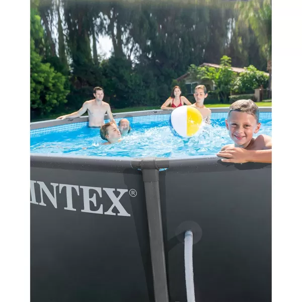 Intex 26325EH Ultra XTR Deluxe Above Ground Swimming Pool Set 16ft x 48in  Includes 1500 GPH Cartridge Sand Filter Pump  SuperTough Puncture Resistant  Rust Resistant  Easy to Assemble16 x 48