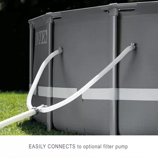 Intex 26325EH Ultra XTR Deluxe Above Ground Swimming Pool Set 16ft x 48in  Includes 1500 GPH Cartridge Sand Filter Pump  SuperTough Puncture Resistant  Rust Resistant  Easy to Assemble16 x 48