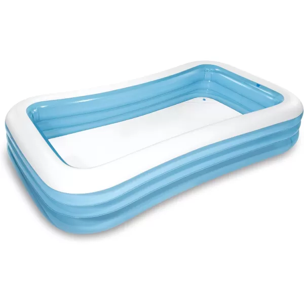 Intex 57181EP Swim Center Inflatable Family Pool 159 Gallon Capacity  90quot x 60quot x 19quot  Color May VaryBlue