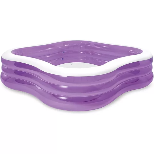 Intex Swim Center Family Inflatable Pool 90quot X 90quot X 22quot for Ages 6 Color may vary8