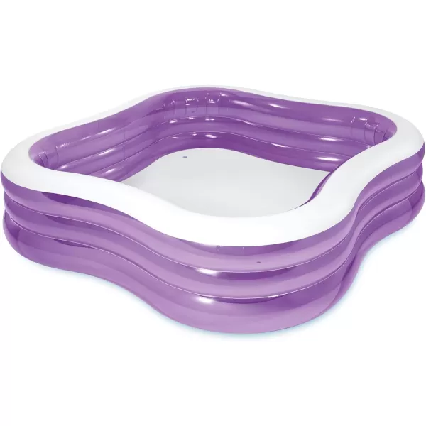 Intex Swim Center Family Inflatable Pool 90quot X 90quot X 22quot for Ages 6 Color may vary8