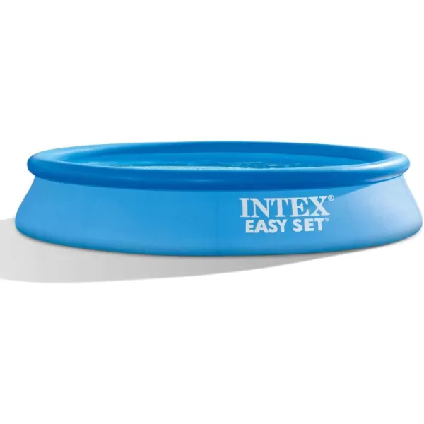 INTEX 28106EH Easy Set Inflatable Swimming Pool 8ft x 24in  PunctureResistant Material  Quick Inflation  513 Gallon Capacity  18in Water Depth10FT x 24IN