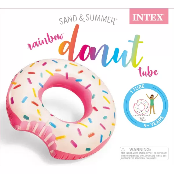 Intex 56265EP Rainbow Donut Tube Inflatable Tube