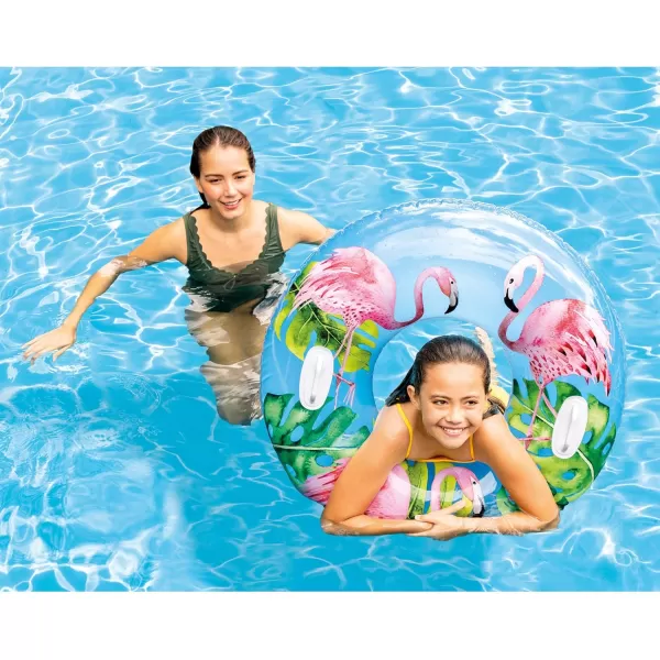Intex Transparent Tube with Handles  Colors May Vary