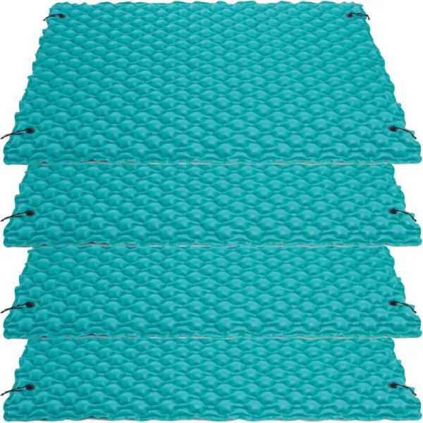 Intex Giant Inflatable Floating Water Mat Relaxing Platform Pad for Pools and Lakes4 Pack