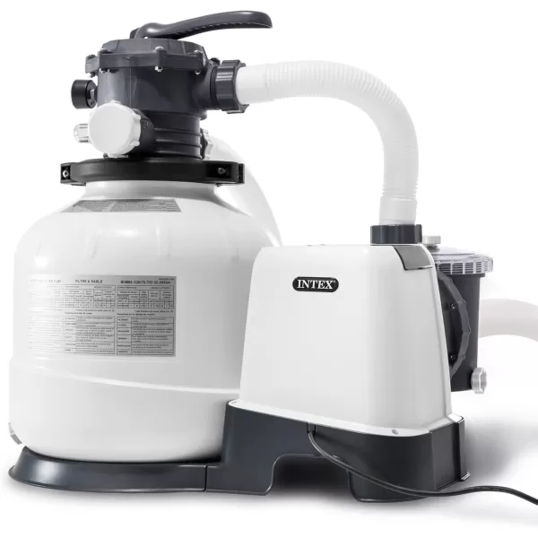 Intex Ultra XTR Deluxe Above Ground Swimming Pool Set Includes Cartridge Sand Filter Pump SuperTough Puncture Resistant Rust Resistant 26 x 52quot24 x 52
