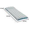imageIntex TruAire TPU Luxury Camping Mattress FiberTech Technology  PunctureResistant Laminate  QuickFill USB Air Pump Included  Lightweight Carry Bag Included  85in Mattress Height725 x 265 x 675