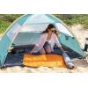 imageIntex TruAire TPU Luxury Camping Mattress FiberTech Technology  PunctureResistant Laminate  QuickFill USB Air Pump Included  Lightweight Carry Bag Included  85in Mattress Height28 x 75 x 45