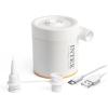 imageIntex TruAire TPU Luxury Camping Mattress FiberTech Technology  PunctureResistant Laminate  QuickFill USB Air Pump Included  Lightweight Carry Bag Included  85in Mattress Height30 x 75 x 65