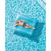 imageINTEX Luxe Lounge Inflatable Pool Mat Removable Fabric Cover  2 Soft Handles  440 Weight Capacity  78quot x 62quot  One Mat Color May Vary