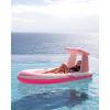 imageINTEX Pink Paradise Boat Float  Inflatable Pool Float  Perfect for Pool Parties  2 Cup Holders  220 Weight Capacity  96quot x 47quot x 38quot