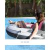 imageINTEX 56843EP River Run 1 Pro Inflatable Floating Lounge GoProPhone Mount  Builtin Cup Holder and Storage Compartment  Durable Grab Handles  EasytoUse Connectors  220lb Weight CapacityPink