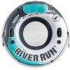 imageINTEX 56843EP River Run 1 Pro Inflatable Floating Lounge GoProPhone Mount  Builtin Cup Holder and Storage Compartment  Durable Grab Handles  EasytoUse Connectors  220lb Weight CapacityAqua