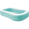 imageINTEX 57177EP Tropical Swim Center Inflatable Family Pool 159 Gallon Capacity  90quot x 60quot x 19quotCyan