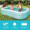 imageINTEX 57177EP Tropical Swim Center Inflatable Family Pool 159 Gallon Capacity  90quot x 60quot x 19quotCyan