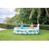 imageINTEX 57177EP Tropical Swim Center Inflatable Family Pool 159 Gallon Capacity  90quot x 60quot x 19quotMulticolor