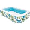 imageINTEX 57177EP Tropical Swim Center Inflatable Family Pool 159 Gallon Capacity  90quot x 60quot x 19quotMulticolor