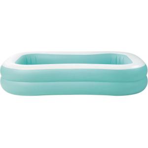 imageINTEX 57177EP Tropical Swim Center Inflatable Family Pool 159 Gallon Capacity  90quot x 60quot x 19quotCyan