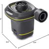 imageINTEX QuickFill Electric Air Pump Inflates and Deflates Air Mattresses Inflatable Kayaks Boats Toys170CFM