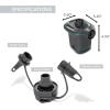 imageINTEX QuickFill Electric Air Pump Inflates and Deflates Air Mattresses Inflatable Kayaks Boats Toys230CFM