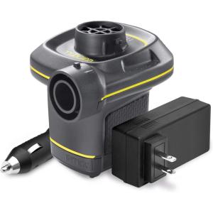 imageINTEX QuickFill Electric Air Pump Inflates and Deflates Air Mattresses Inflatable Kayaks Boats Toys170CFM