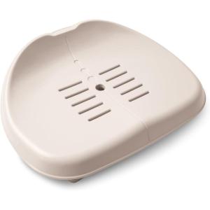 imageIntex 28502E PureSpa Slip Resisting Removable Countoured Inflatable Hot Tub Spa Seat Accessory with Adjustable Height for All PureSpa Models BeigeSpa Seat