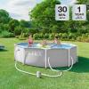 image:imageINTEX 26701EP 10Ft X 30In Prism Frame Premium Above Ground Swimming Pool Set with Filter Pump10 x 30