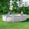 image:imageINTEX 26710EP 12Ft X 30In Prism Frame Premium Above Ground Swimming Pool SuperTough Puncture Resistant Rust Resistant Easy Assemble 1718 Gallon Capacity Pool Only Pump Not Included12 x 30