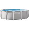 image:imageINTEX 26731EP Prism Frame Above Ground Swimming Pool Set 18ft x 48in  Includes 1500 GPH Cartridge Filter Pump  Removable Ladder  Pool Cover  Ground Cloth14 x 42