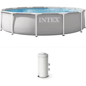 image:imageINTEX 26701EP 10Ft X 30In Prism Frame Premium Above Ground Swimming Pool Set with Filter Pump12 x 30