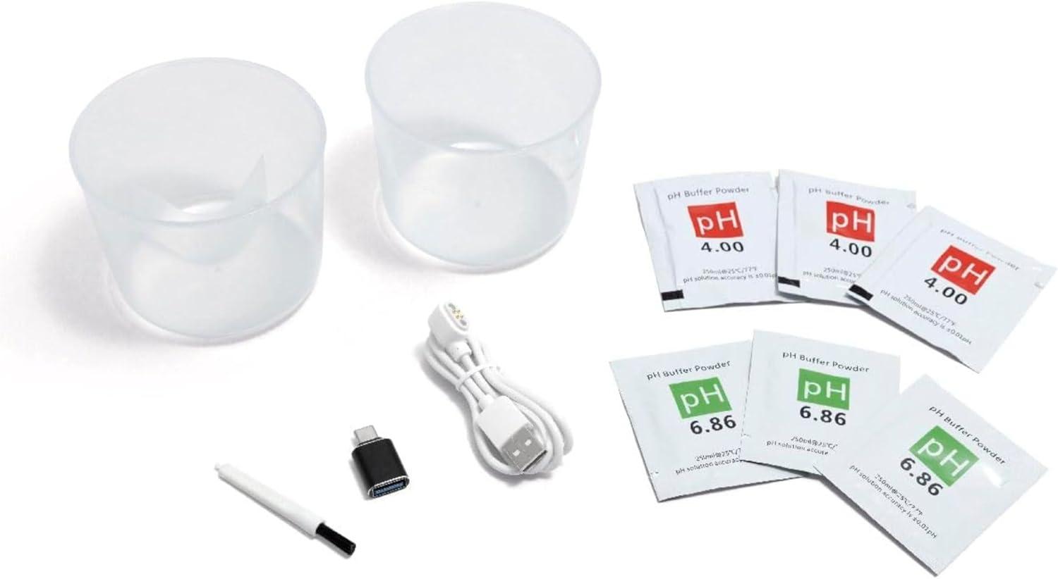 image:imageINTEX Smart Pool Water Analyzer with App Monitoring  Automated pH amp Chlorine Tracking RealTime Alerts Works with Saltwater Systems amp Sand Filter Pumps
