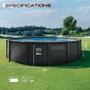 image:imageINTEX 26325EP 16Ft X 48In Ultra XTR Round Frame Swimming Pool Set with Sand Filter Pump Removable Ladder Ground Cloth Pool Cover14 x 42