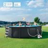 image:imageINTEX 26325EP 16Ft X 48In Ultra XTR Round Frame Swimming Pool Set with Sand Filter Pump Removable Ladder Ground Cloth Pool Cover16 x 48