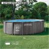 image:imageINTEX 26741EP Prism Frame Above Ground Swimming Pool Set 15ft x 48in  Includes 1000 GPH Cartridge Filter Pump  Removable Ladder  Pool Cover  Ground Cloth15 x 48