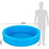 image:imageINTEX 58426EP Crystal Blue Inflatable Kiddie Pool 58in x 13in for Ages 2