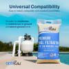 image:imageINTEX Above Ground Swimming Pool Set Ultra XTR 26 x 52 Round Frame Bundled with 2 Pack OptiFlow Premium Pure Silica Filter Pool Sand 50 lb Bag26 x 52