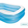 image:imageIntex  3Person Oblong Rectangular Pool 203x152x48cm 264 Gallons Black 57180