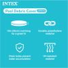 image:imageIntex 10 Foot Round Pool Cover and Filter Cartridge with Instructional Digital Video Disc for Setup and Liner for Outdoor Use Blue