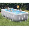 image:imageIntex 16ft x 35ft Above Ground Rectangular Frame Swimming Pool Set amp Skimmer