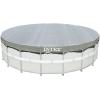 image:imageIntex 18 Round Easy Set Vinyl Solar Cover Bundled with 18 Deluxe Debris Pool Cover Above Ground Swimming Pools Pool Cover Accessory Only