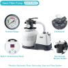 image:imageIntex 26679EG Krystal Clear 2650 GPH Sand Filter Pump for Above Ground Pools Bundled with OptiFlow 3 Pack Premium Pure Silica Filter Sand 50 lb Bags2 150 GPH