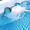 image:imageIntex 26710EH 12ft x 30in Prism Frame Outdoor Above Ground Round Swimming Pool amp Robot Vacuum Cleaner Fits up to 6 People Filter Pump Not Included