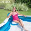 image:imageIntex 56475EP Swim Center Family Lounge Inflatable Pool 90 X 90 X 26 for Ages 3
