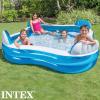 image:imageIntex 56475EP Swim Center Family Lounge Inflatable Pool 90 X 90 X 26 for Ages 3