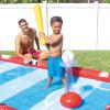image:imageIntex 57183EP 101 Inch Swim Center Shootin Hoops Inflatable Family Swimming Pool BlueMulti